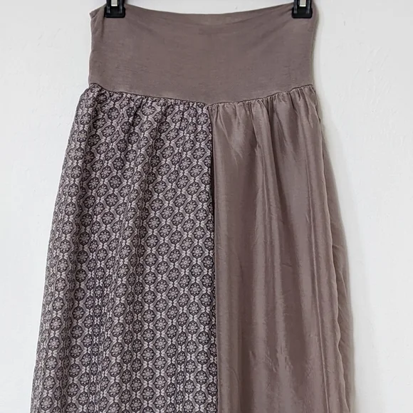 Yogui|Bohemian Wide leg Silk pants made in Italy  6 - Picture 11 of 13